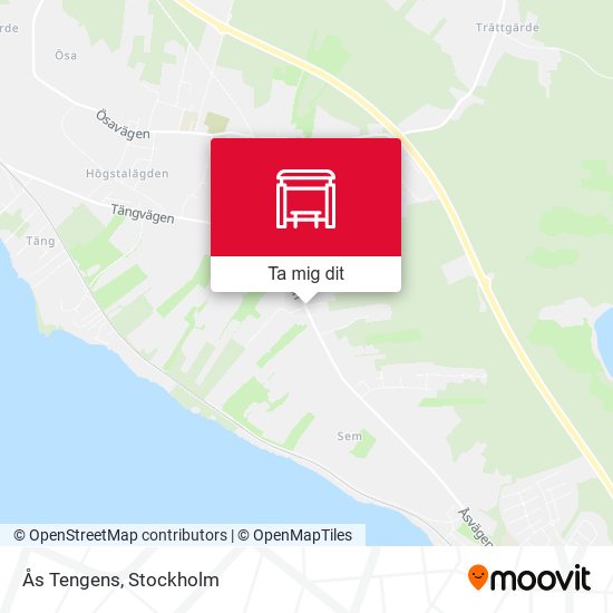 Ås Tengens karta