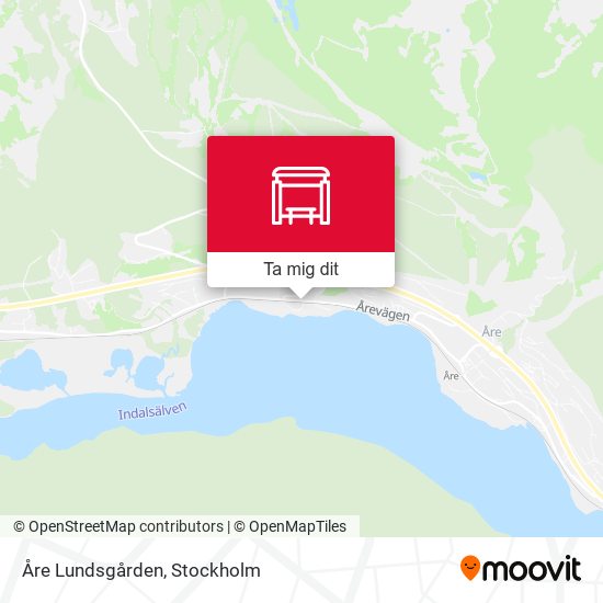 Åre Lundsgården karta