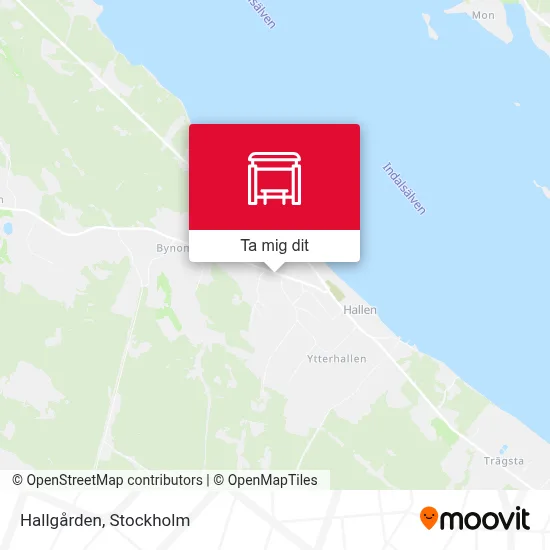 Hallgården karta