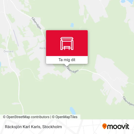 Räcksjön Karl Karls karta