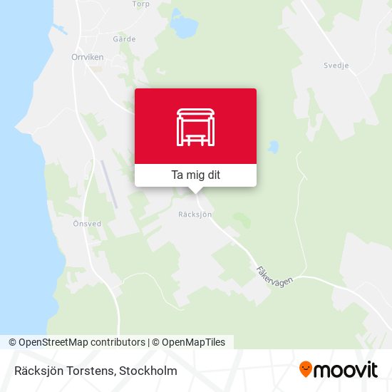 Räcksjön Torstens karta