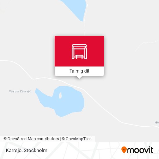 Kärrsjö karta