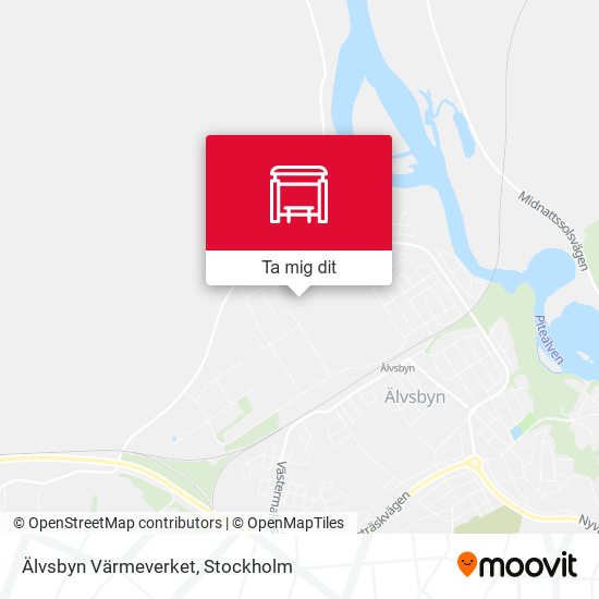 Älvsbyn Värmeverket karta