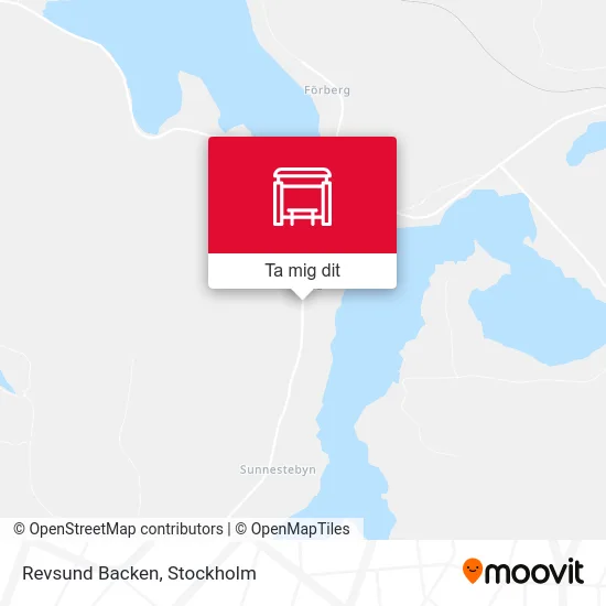 Revsund Backen karta