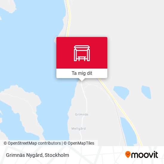 Grimnäs Nygård karta