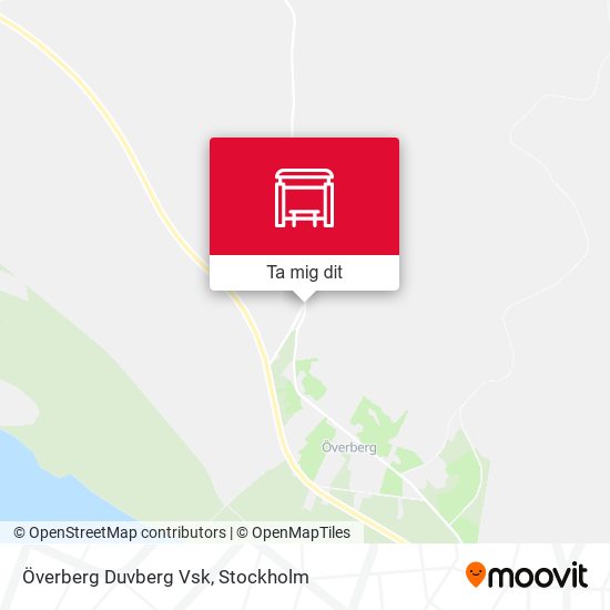 Överberg Duvberg Vsk karta