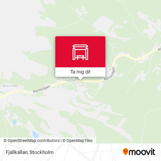 Fjällkällan karta