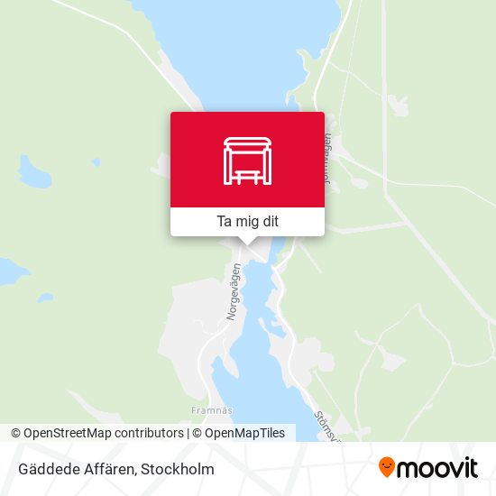Gäddede Affären karta