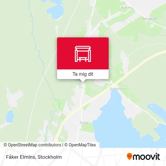 Fåker Elmins karta