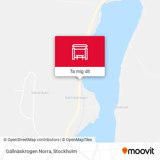 Gällnäskrogen Norra karta