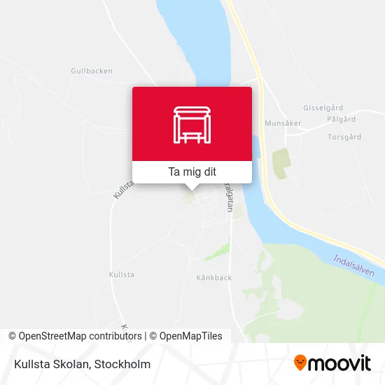 Kullsta Skolan karta
