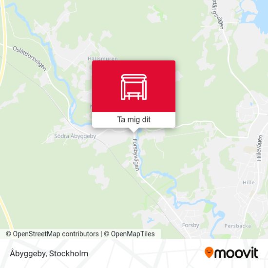Åbyggeby karta