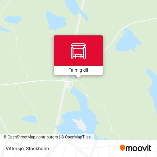Vittersjö karta