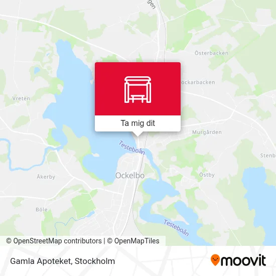 Gamla Apoteket karta