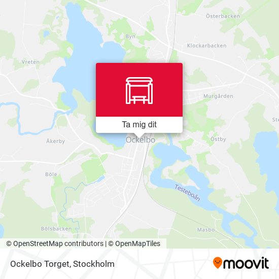 Ockelbo Torget karta