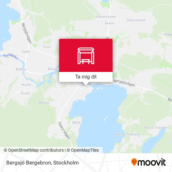 Bergsjö Bergebron karta