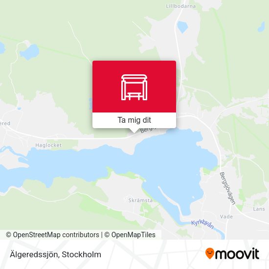 Älgeredssjön karta