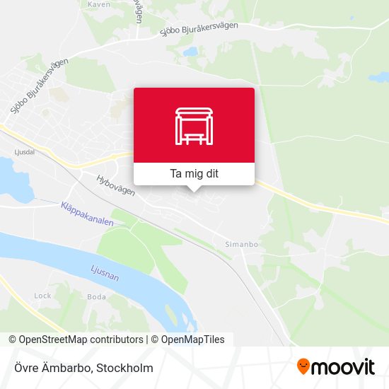 Övre Ämbarbo karta