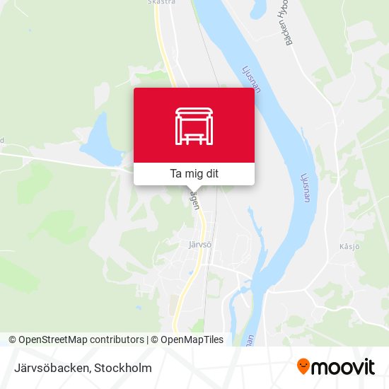 Järvsöbacken karta