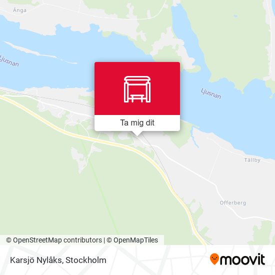 Karsjö Nylåks karta