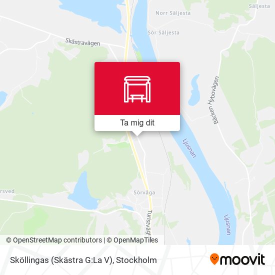 Sköllingas (Skästra G:La V) karta