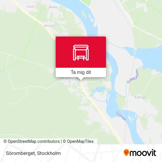 Söromberget karta