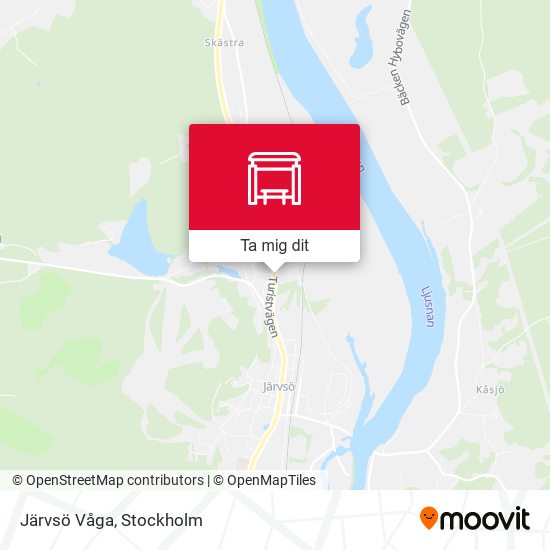 Järvsö Våga karta
