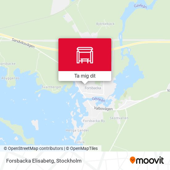 Forsbacka Elisabetg karta