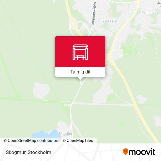 Skogmur karta