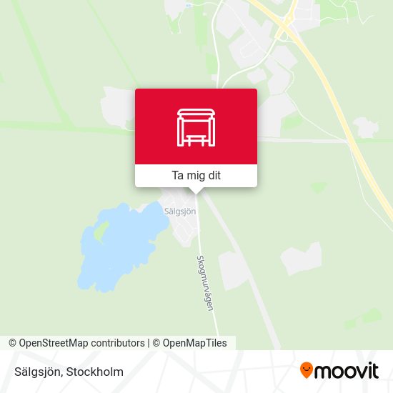 Sälgsjön karta