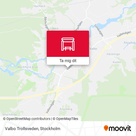 Valbo Trollsveden karta