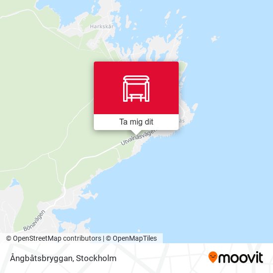 Ångbåtsbryggan karta