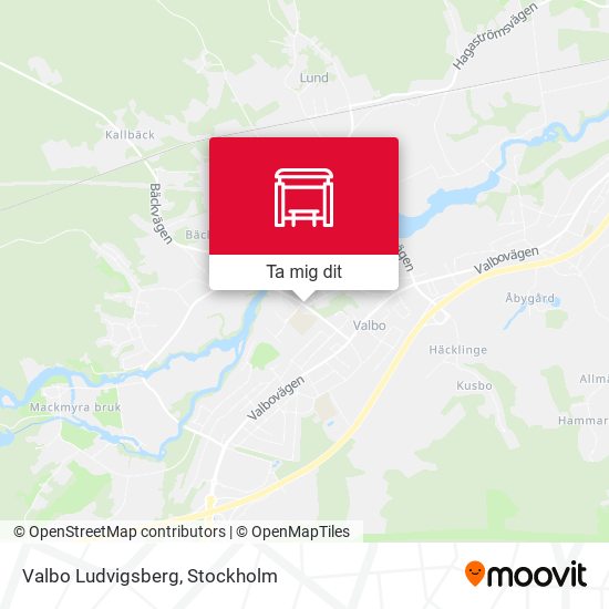 Valbo Ludvigsberg karta