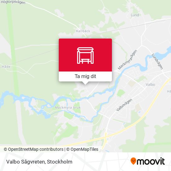 Valbo Sågvreten karta
