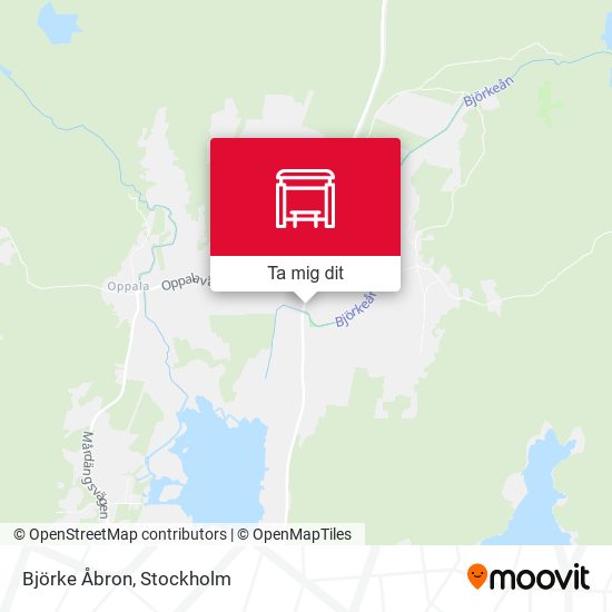 Björke Åbron karta