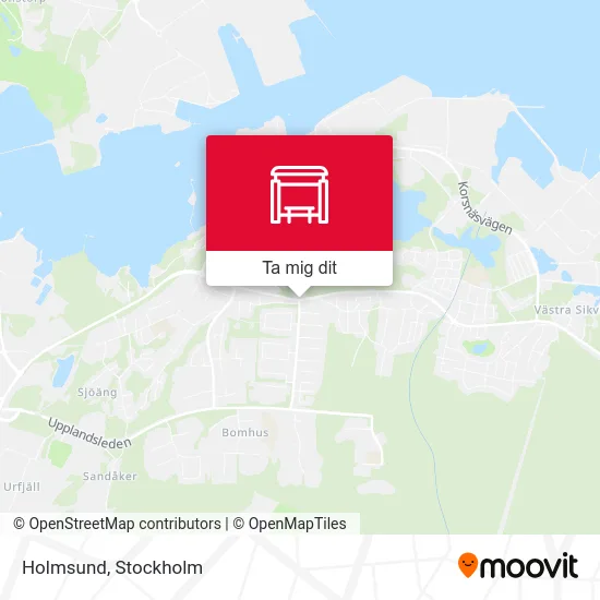 Holmsund karta