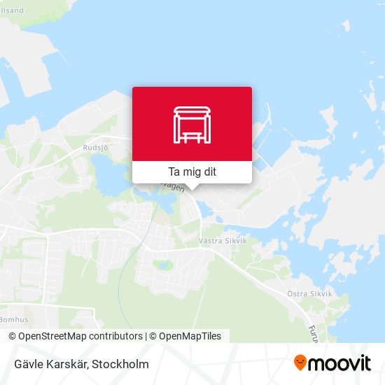 Gävle Karskär karta