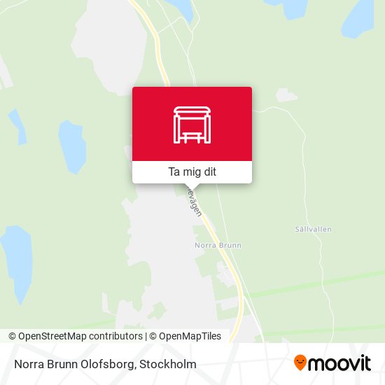 Norra Brunn Olofsborg karta