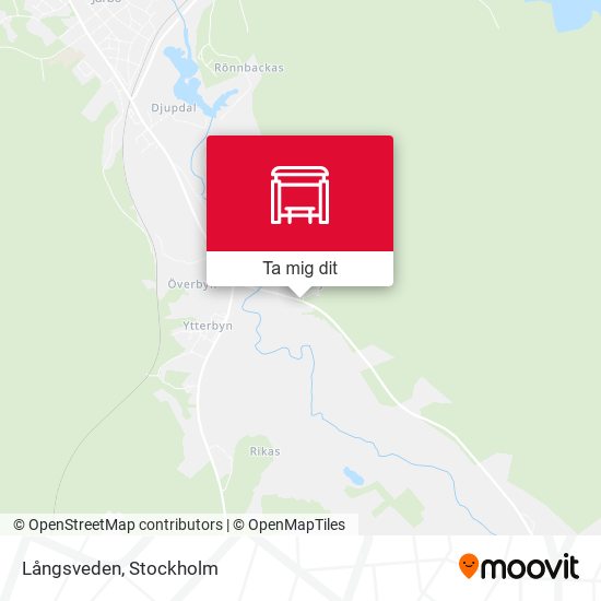 Långsveden karta