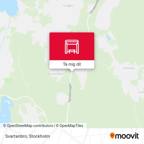 Svartanbro karta