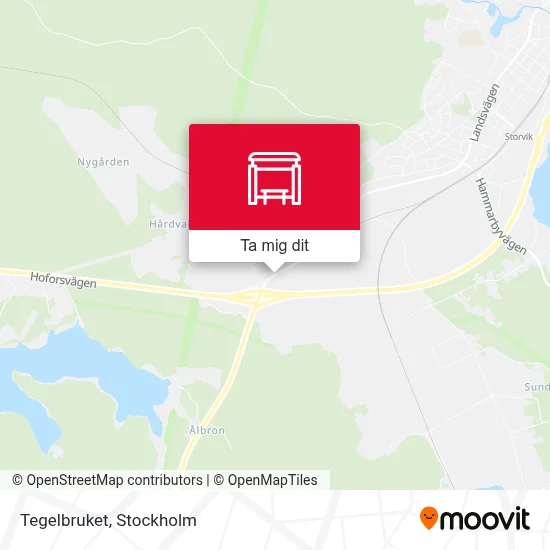 Tegelbruket karta