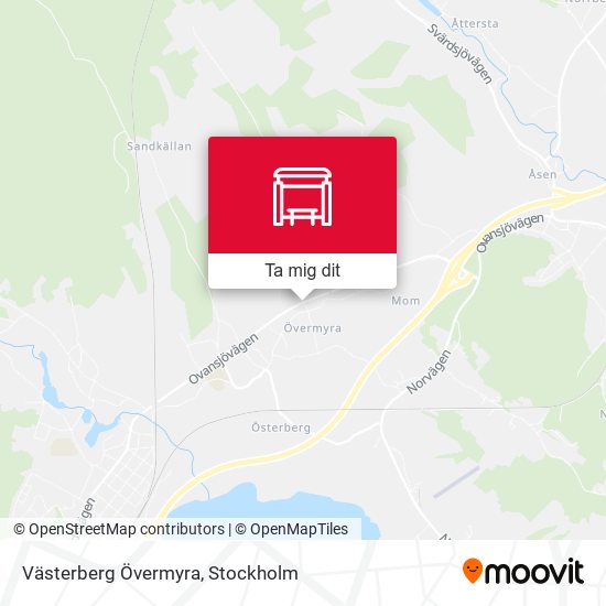 Västerberg Övermyra karta