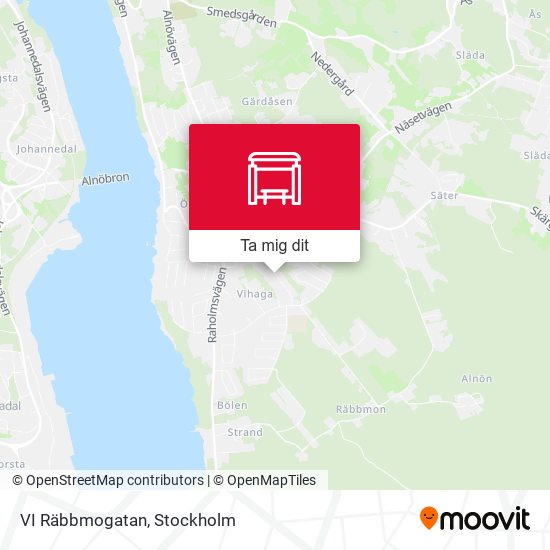 VI Räbbmogatan karta