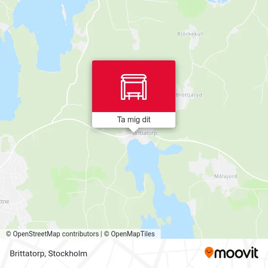 Brittatorp karta
