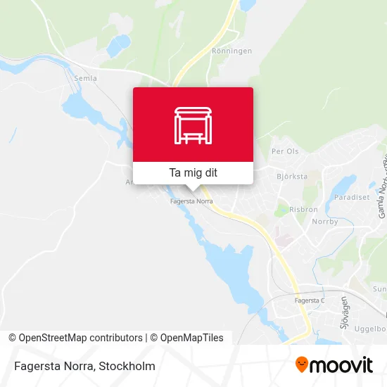 Fagersta Norra karta