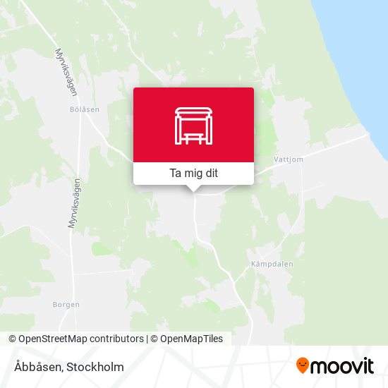 Åbbåsen karta