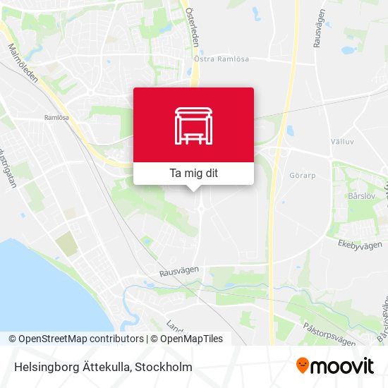 Helsingborg Ättekulla karta