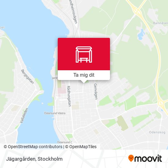 Jägargården karta