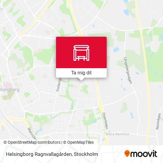 Helsingborg Ragnvallagården karta