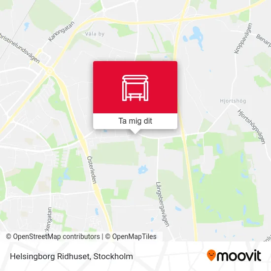 Helsingborg Ridhuset karta